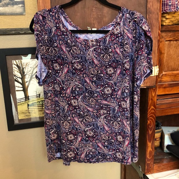 Tops - Pasiley Print Shirt